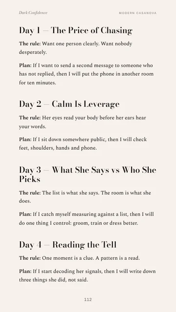 Page 112: the nine-day practice plan